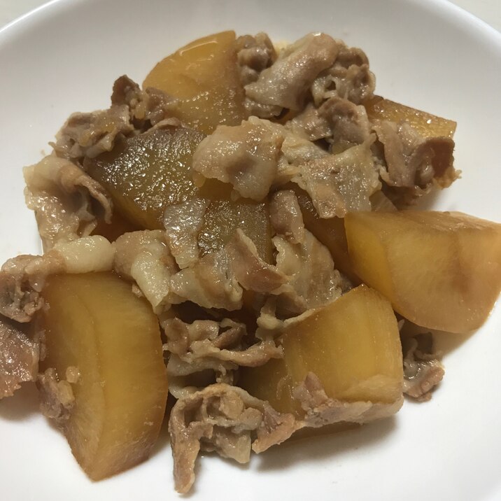 大根と豚バラの煮物